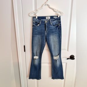 Frame Jeans Le Crop Mini Boot